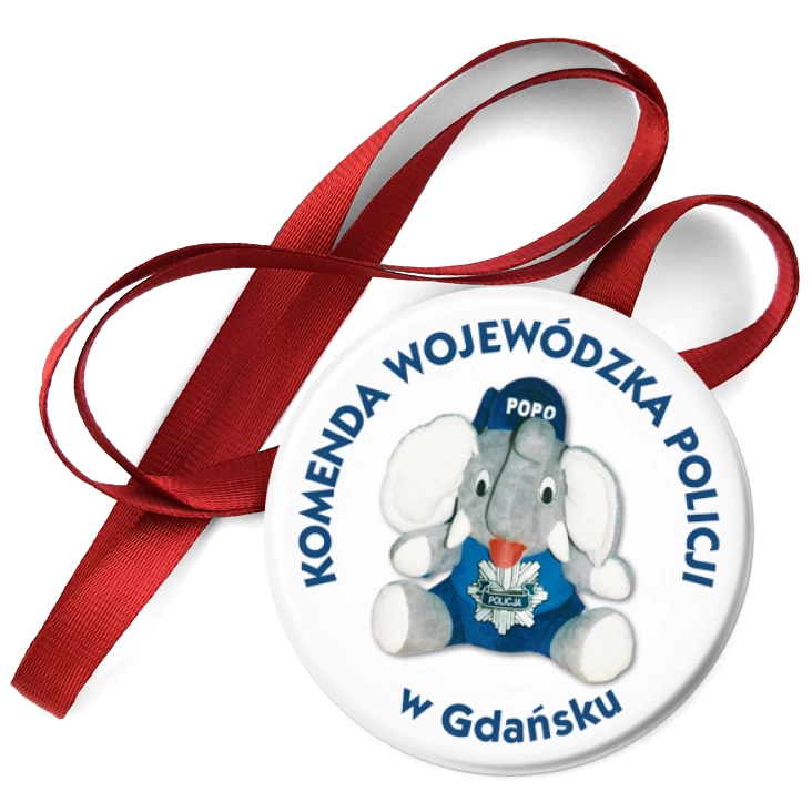 przypinka medal POPO