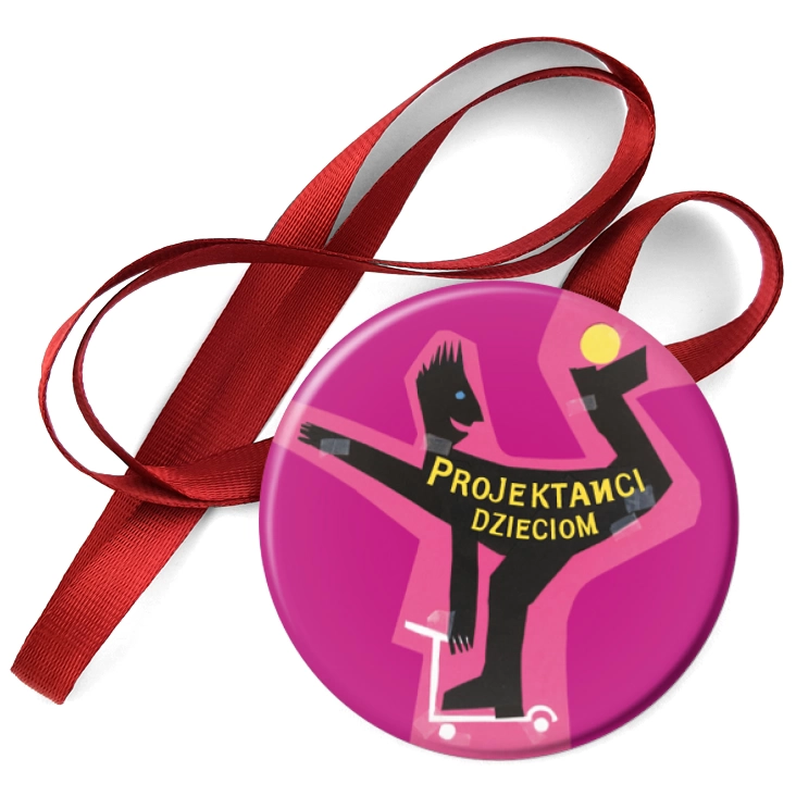 przypinka medal Projektanci dzieciom A