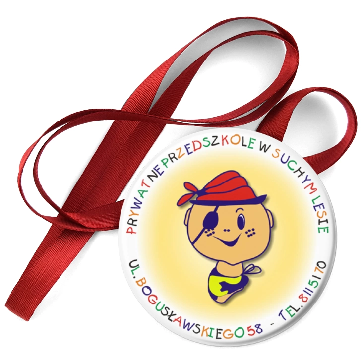 przypinka medal Prywatne Przedszkole w Suchym Lesie