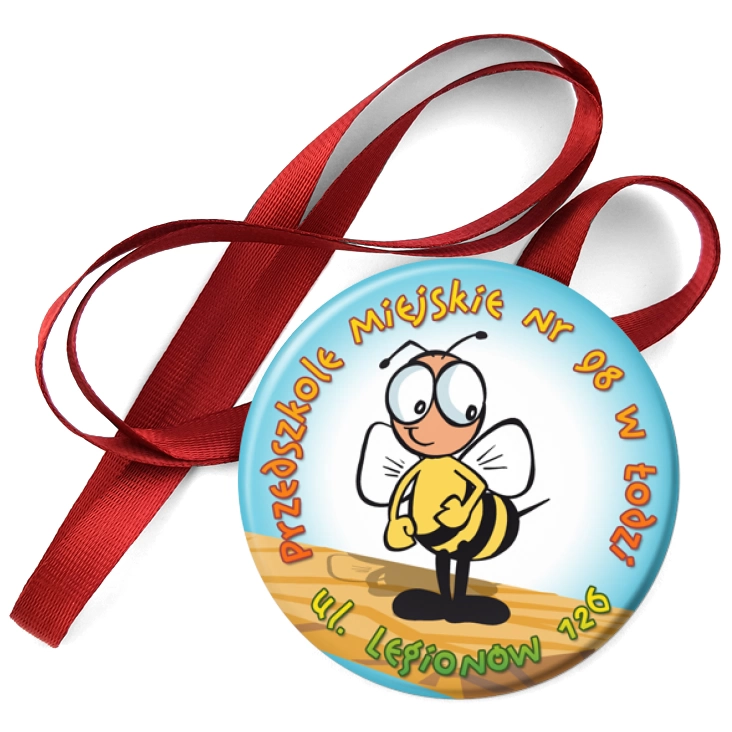 przypinka medal Przedszkole Miejskie nr 98 w Łodzi