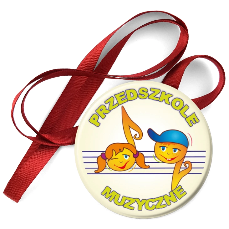 przypinka medal Przedszkole Muzyczne