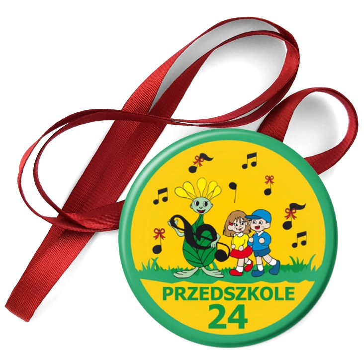 przypinka medal Przedszkole nr 24 w Poznaniu