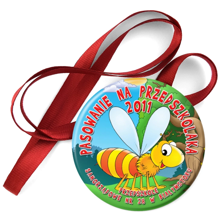 przypinka medal Przedszkole nr 28 w Białymstoku