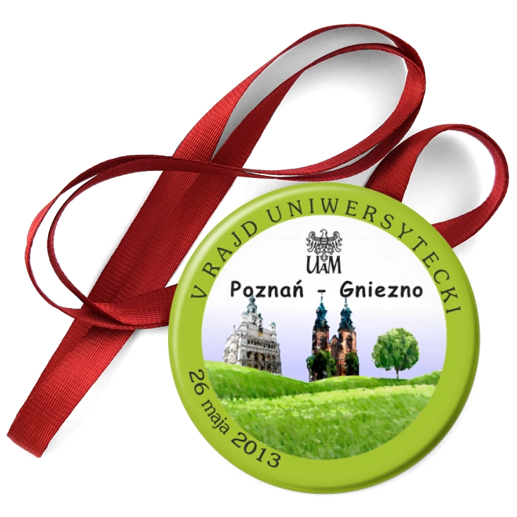 przypinka medal Rajd UAM