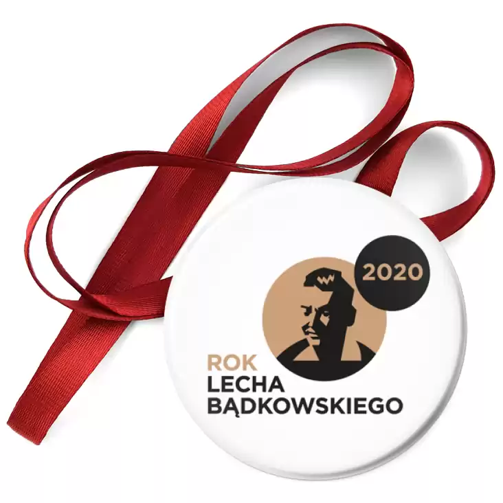 przypinka medal 2020 Rok Lecha Bądkowskiego