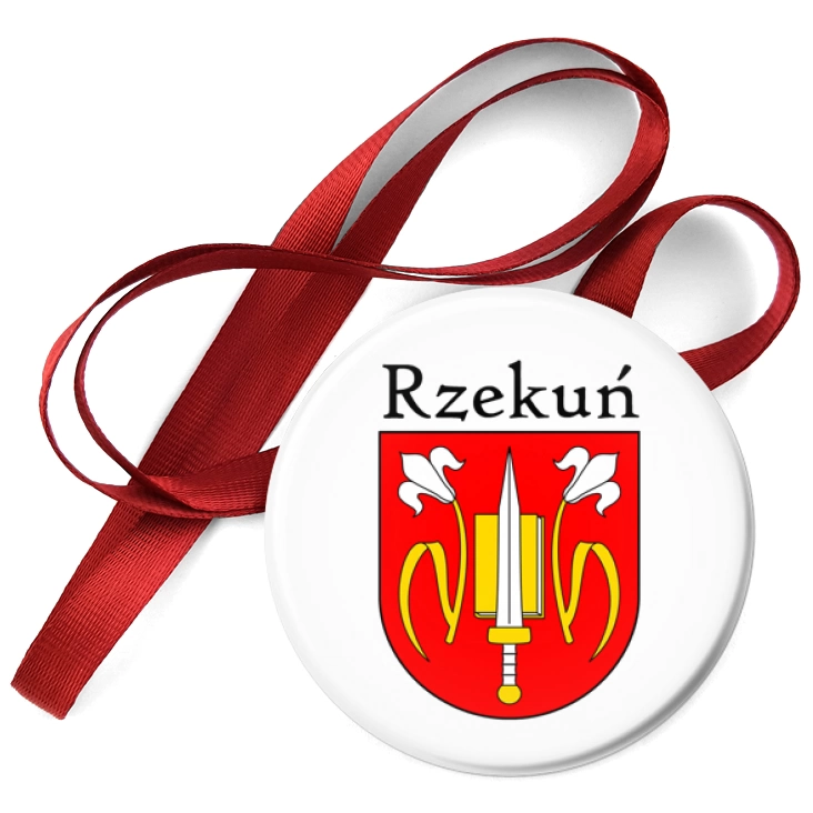 przypinka medal Rzekuń