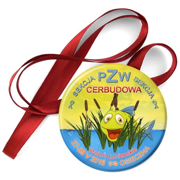 przypinka medal Sekcja PZW Cerbudowa