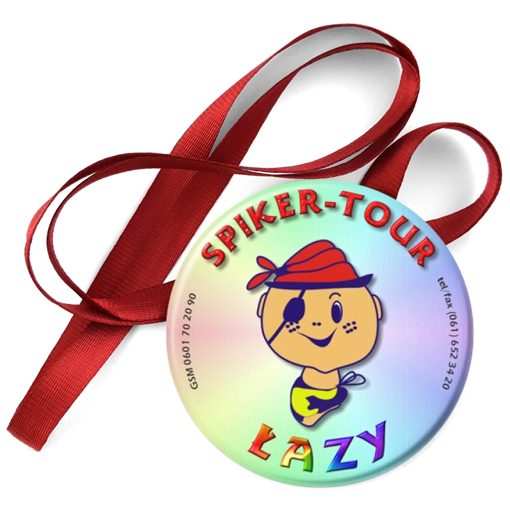 przypinka medal Spiker-Tour Łazy