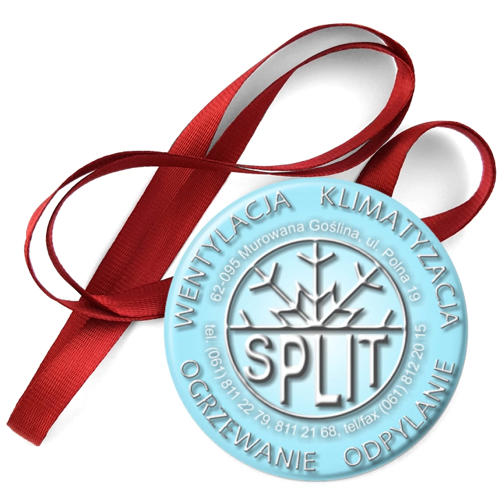 przypinka medal SPLIT