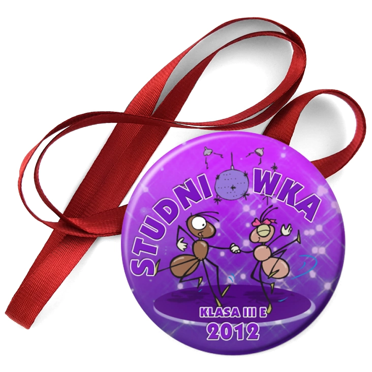 przypinka medal Studniówka - KLASA III E