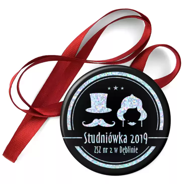 przypinka medal Studniówka 2019