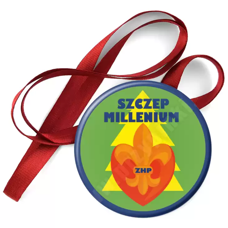 przypinka medal Szczep Millenium