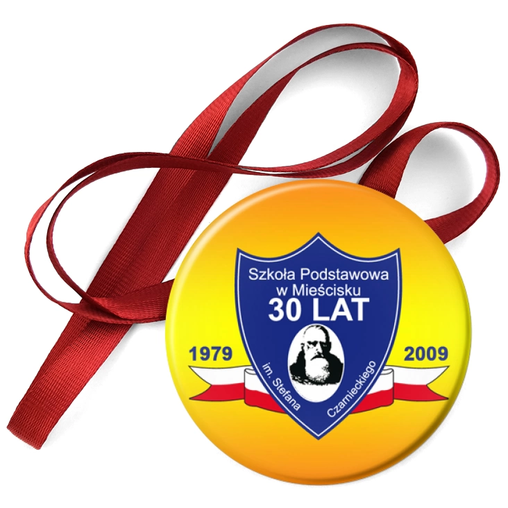 przypinka medal Szkoła Podstawowa w Mieścisku