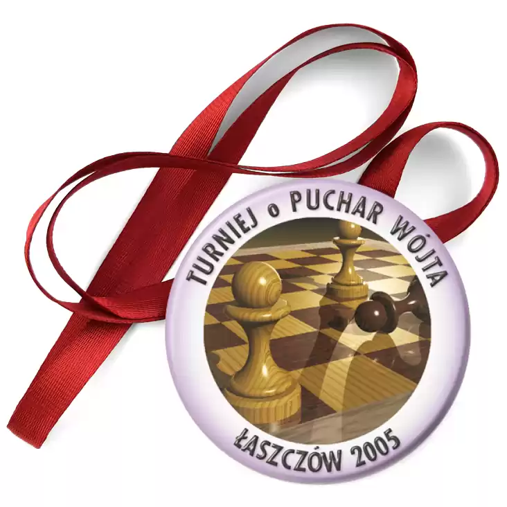 przypinka medal Turniej o puchar wójta - Łaszczów 2005