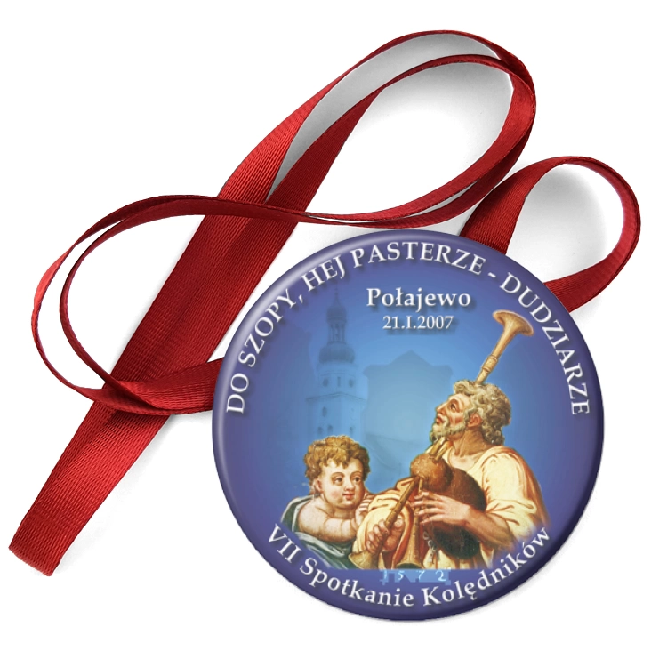 przypinka medal VII Spotkanie Kolędników