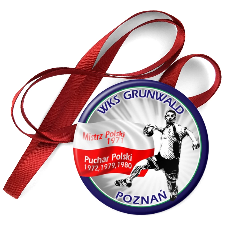 przypinka medal WKS Grunwald Poznań