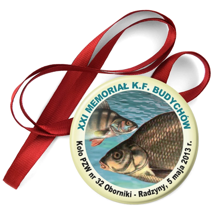 przypinka medal XXI Memoriał K.F. Budychów
