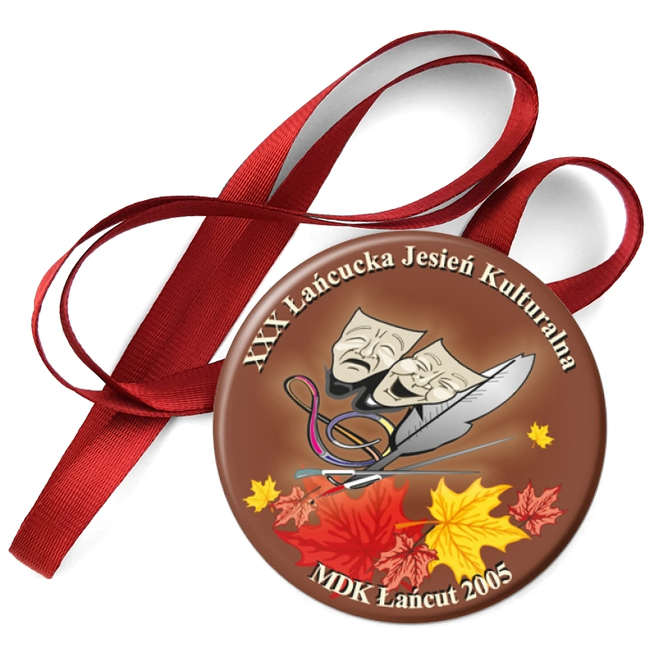 przypinka medal XXX Łańcucka Jesień Kulturalna