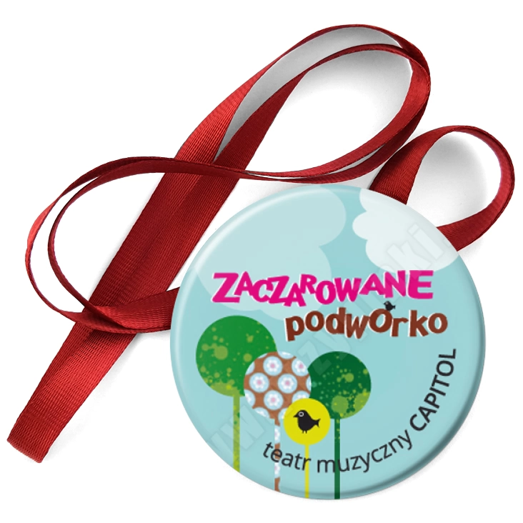 przypinka medal Zaczarowane Podwórko