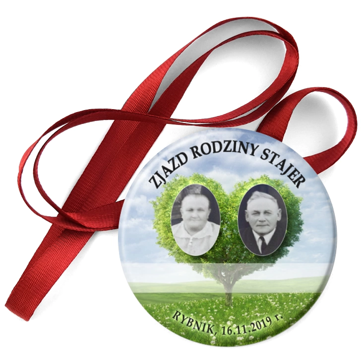 przypinka medal Zjazd rodziny Stajer 