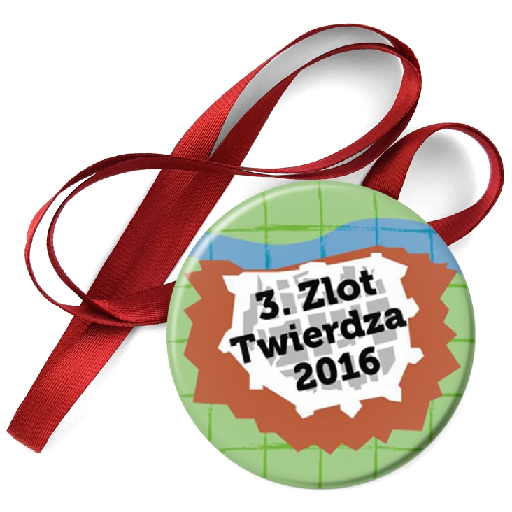 przypinka medal 3. Zlot Twierdza 2016