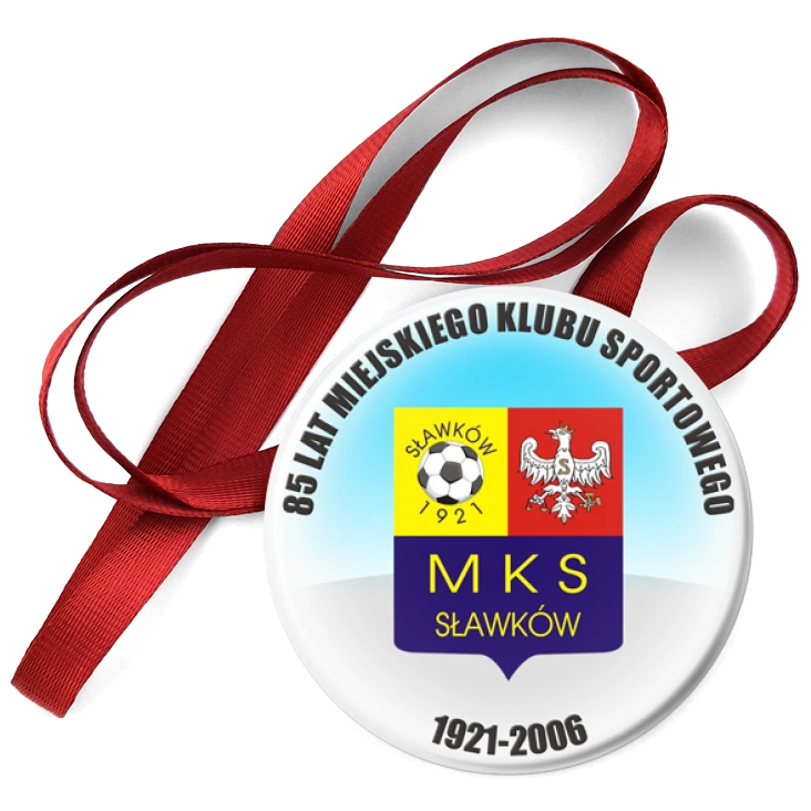 przypinka medal 85 lat MKS Sławków