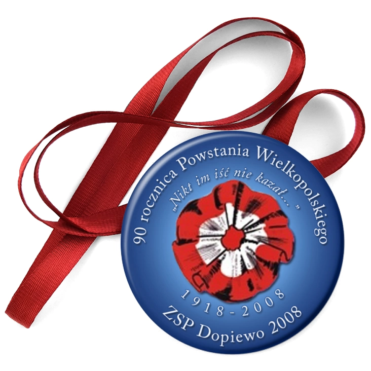 przypinka medal 90 rocznica Powstania Wielkopolskiego