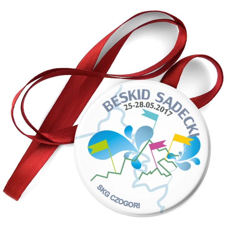 przypinka medal Beskid Sądecki