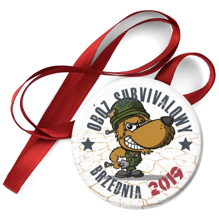 przypinka medal Brzednia 2019