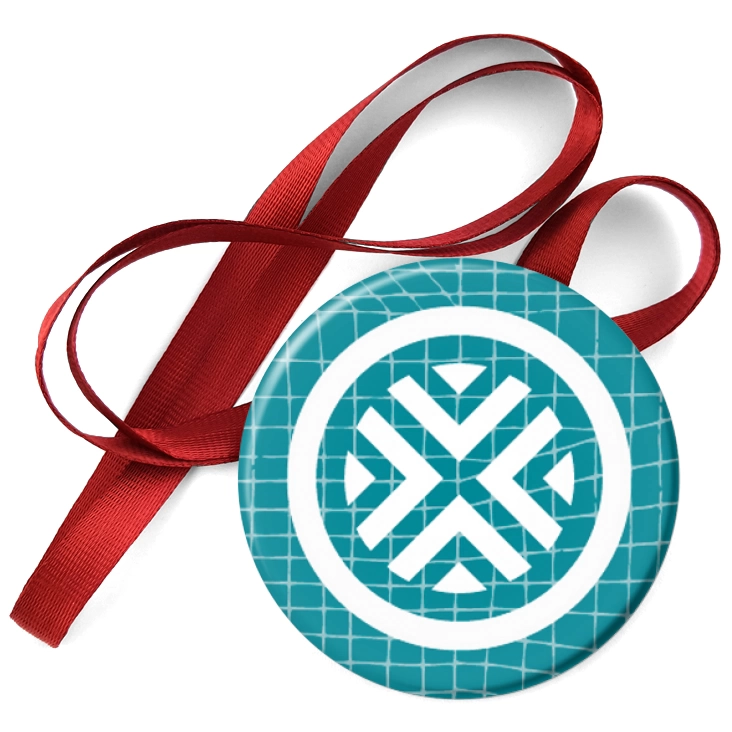 przypinka medal Centrum Sztuki Współczesnej ŁAŹNIA