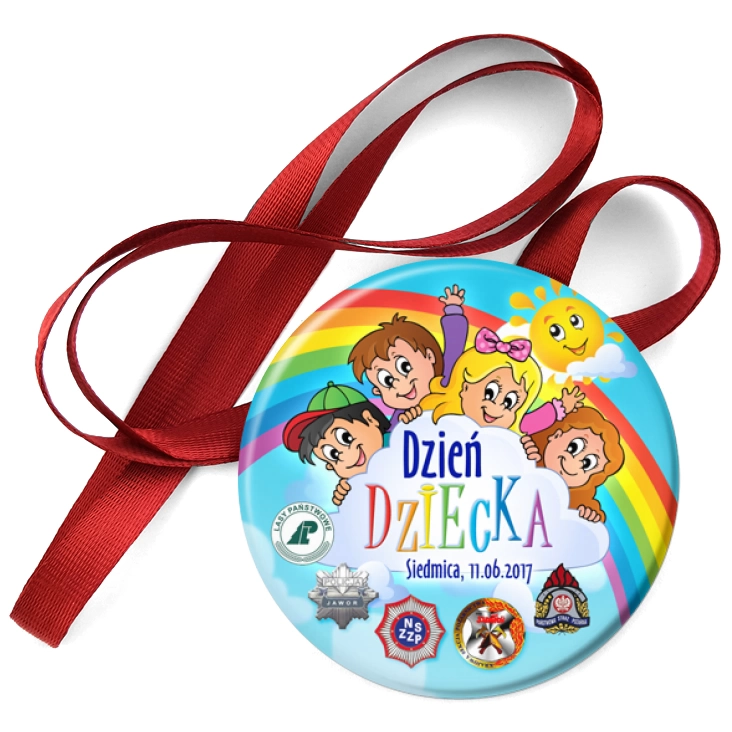 przypinka medal Dzień Dziecka 2017