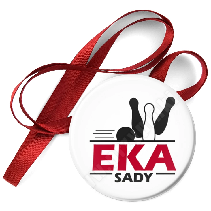 przypinka medal EKA Sady