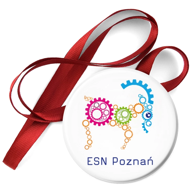 przypinka medal ESN Poznań - Politechnika Poznańska