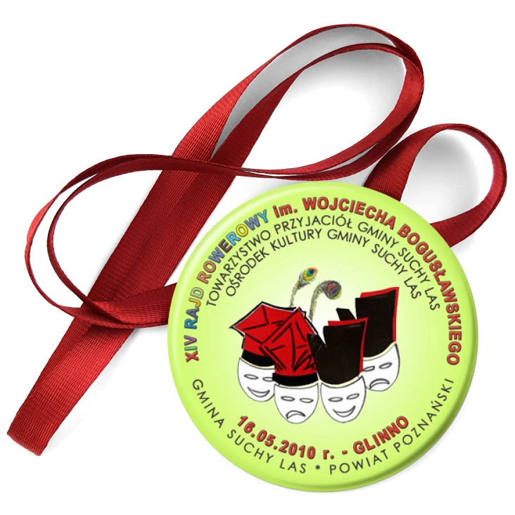 przypinka medal Glinno 2010