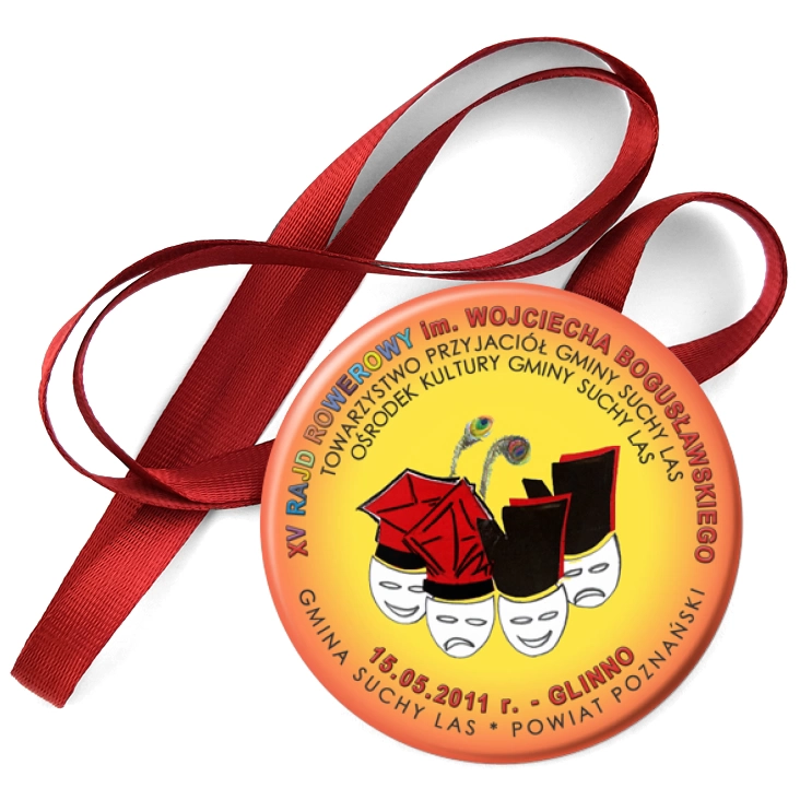 przypinka medal Glinno 2011