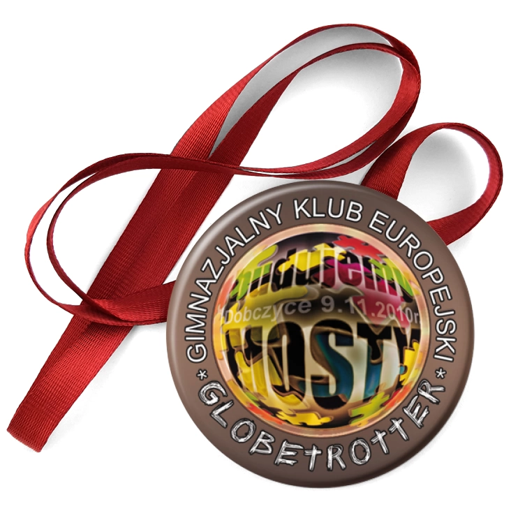 przypinka medal Globetrotter