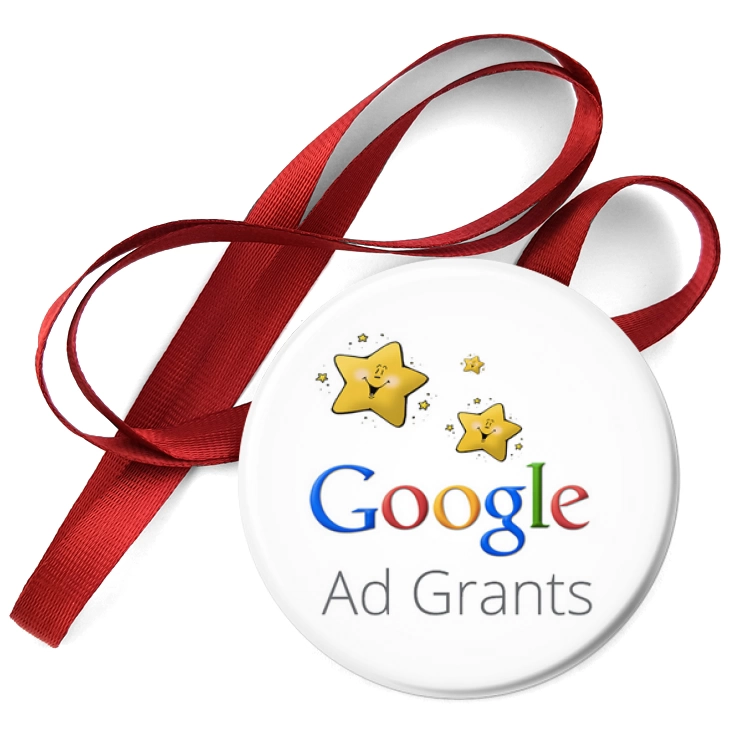 przypinka medal Google Ad Grants
