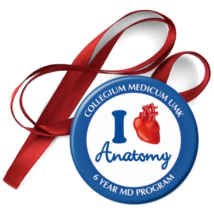 przypinka medal I love anatomy