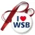 Przypinka medal I love WSB