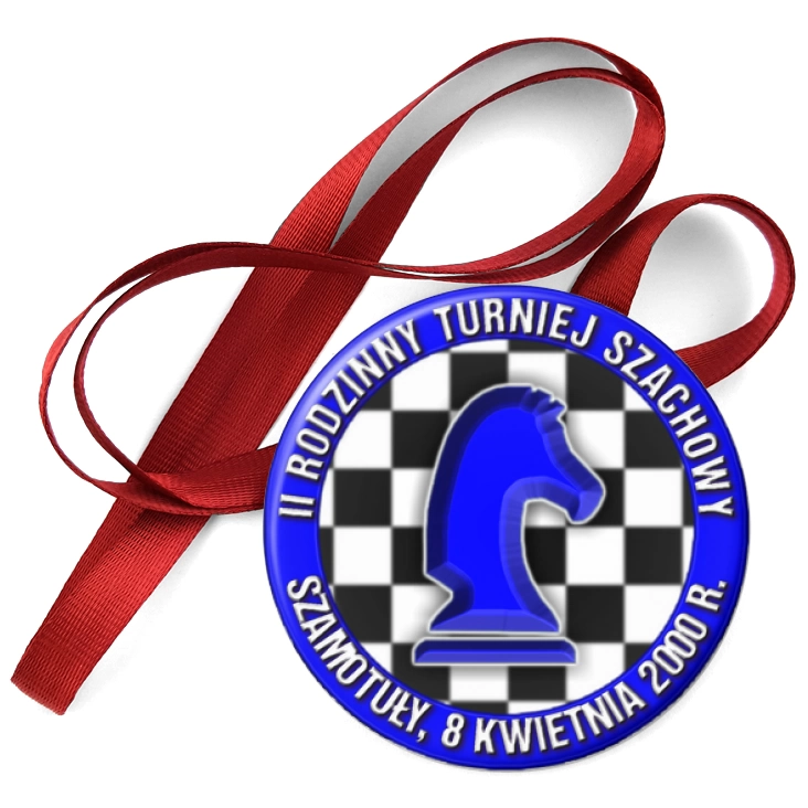 przypinka medal II Rodzinny Turniej Szachowy