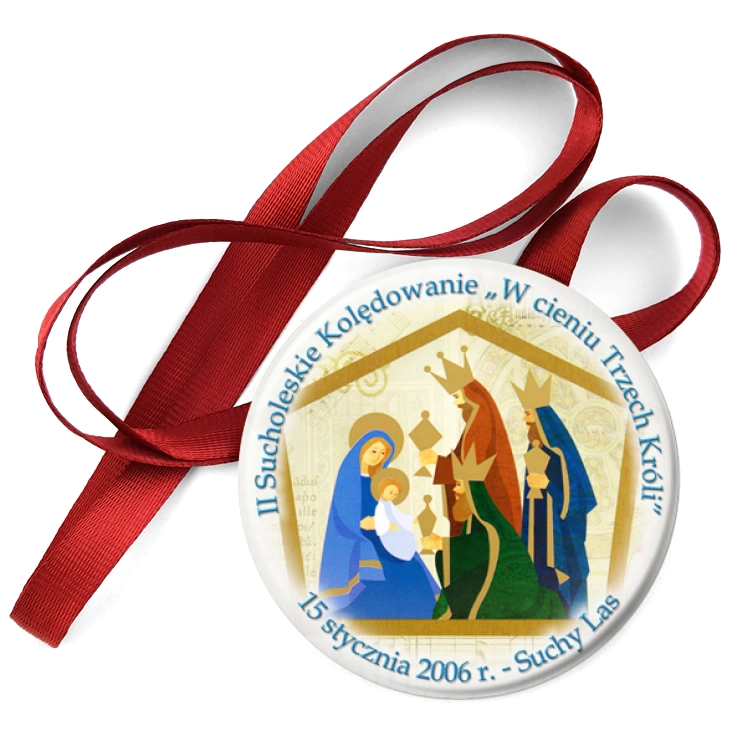 przypinka medal II Sucholeskie Kolędowanie