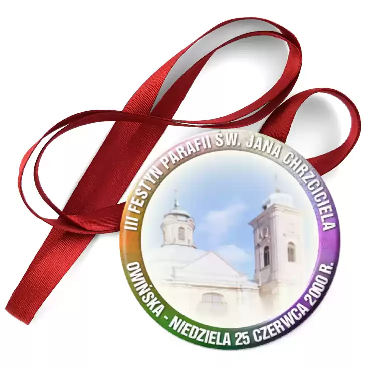przypinka medal III Festyn Parafii św. Jana Chrzciciela