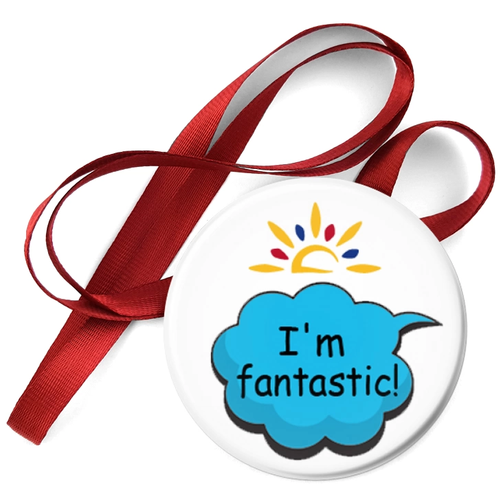 przypinka medal I am fantastic!
