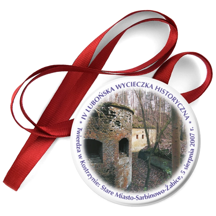 przypinka medal IV Lubońska Wycieczka Historyczna