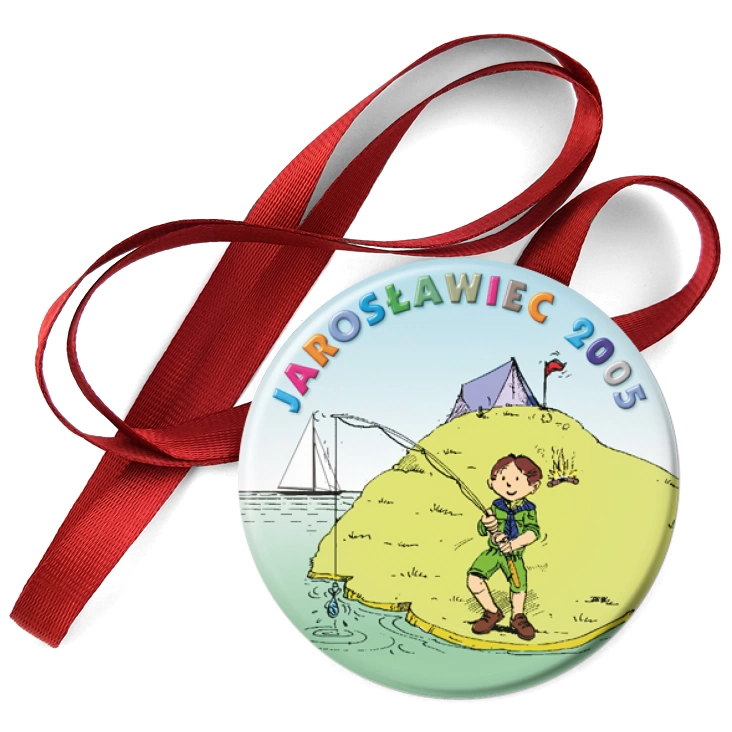 przypinka medal Jarosławiec 2005
