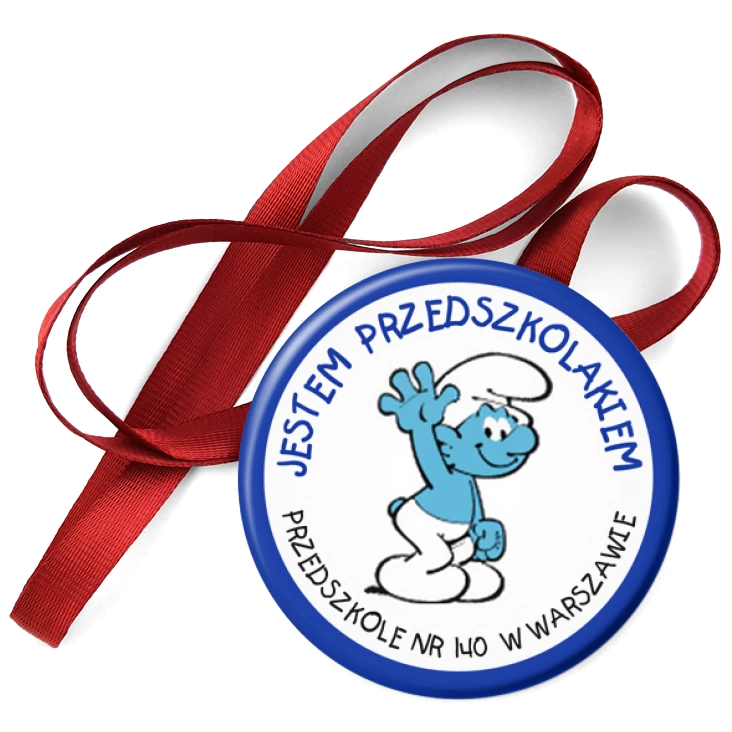 przypinka medal Jestem Przedszkolakiem