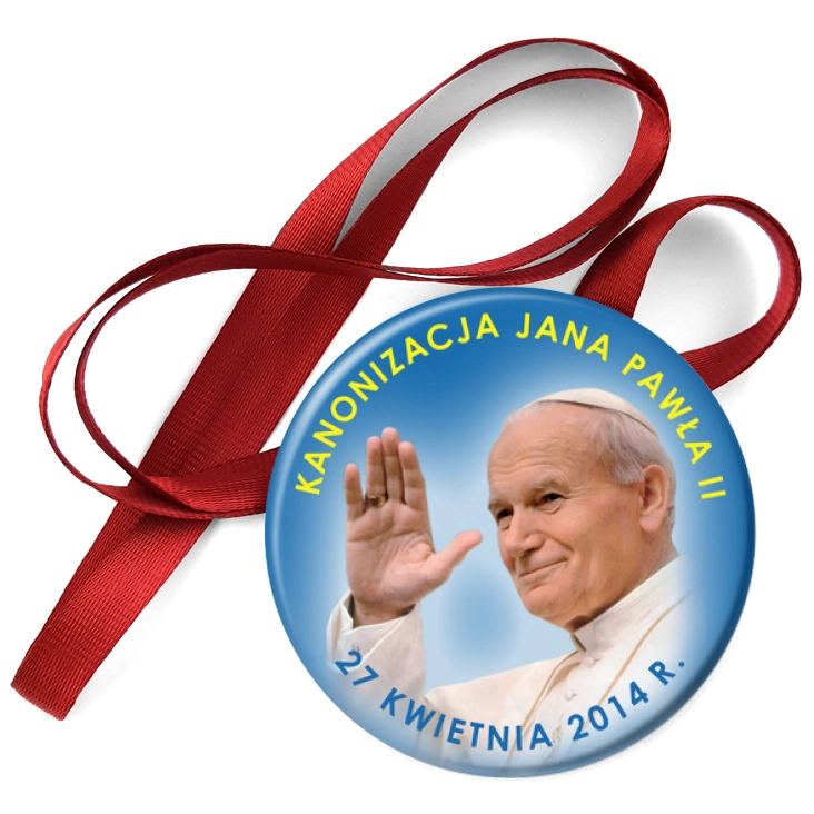 przypinka medal Kanonizacja Jana Pawła II