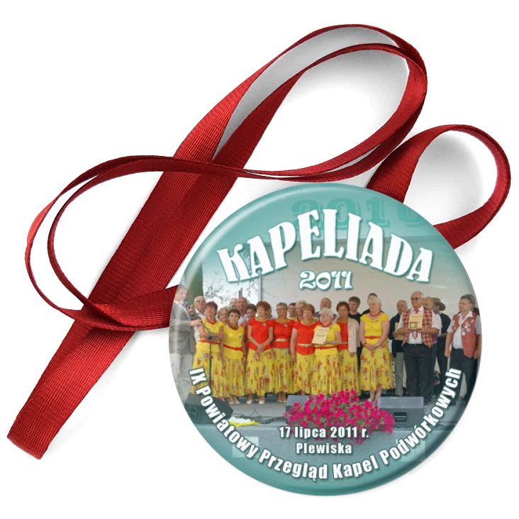 przypinka medal Kapeliada 2011