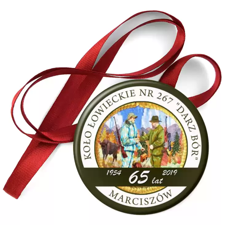 przypinka medal Koło Łowieckie Darz Bór w Marciszowie