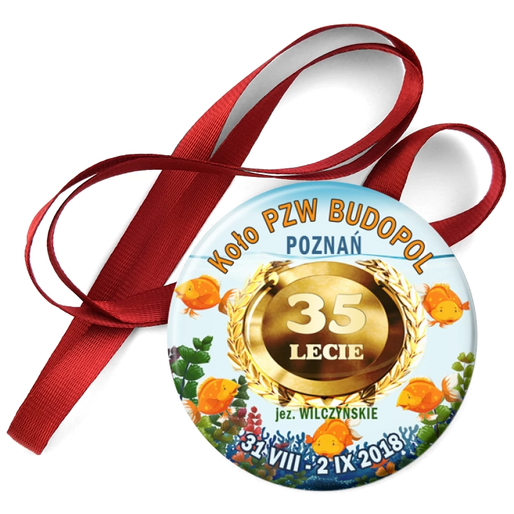 przypinka medal Koło PZW Budopol